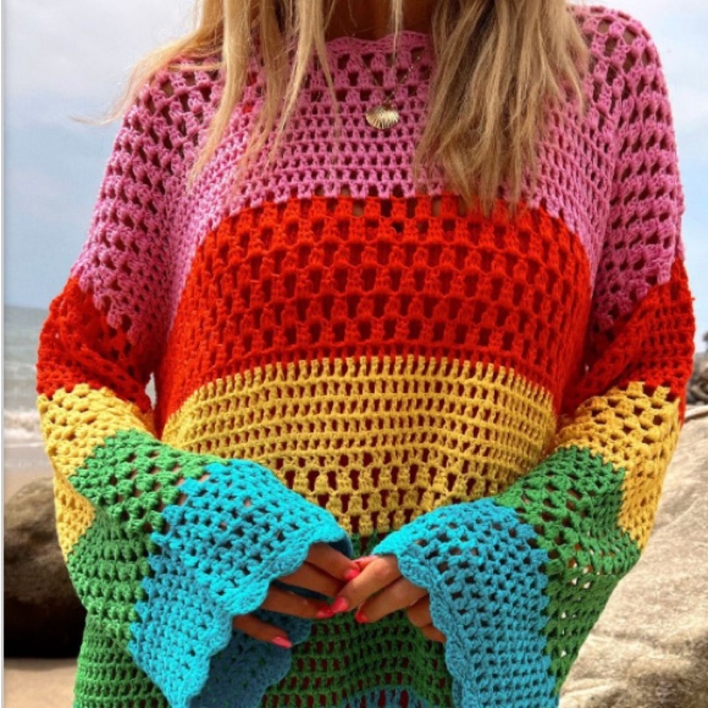 Show Me Your Mumu Colorful Crochet